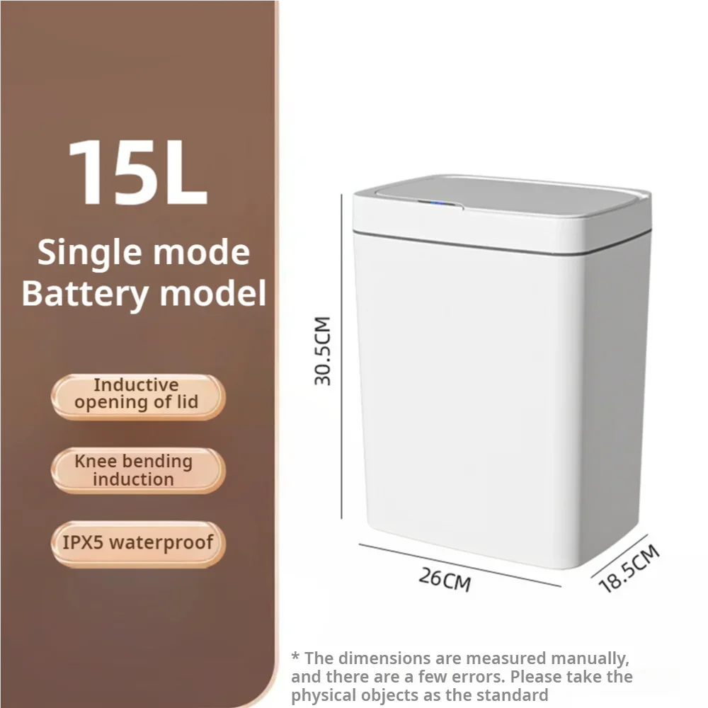 Atlas Zero-Touch Wastebasket