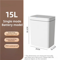 Atlas Zero-Touch Wastebasket