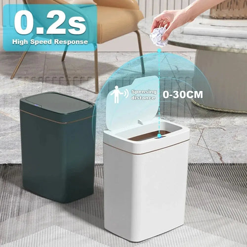 Atlas Zero-Touch Wastebasket