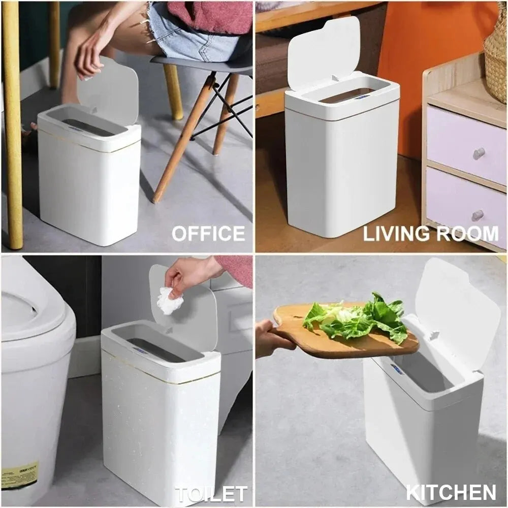 Atlas Zero-Touch Wastebasket